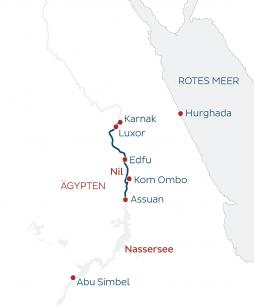 Nil-Schiffsreise Luxor - Assuan - Luxor