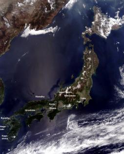 Japan-Rundreise mit Insel Kyushu - Übersichtskarte