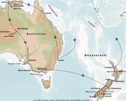 Rundreise Höhepunkte in Australien und Neuseeland
