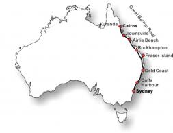 Australien-Rundreise Ostküste