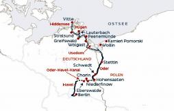 Oder-Schiffsreise Berlin - Stralsund - Berlin