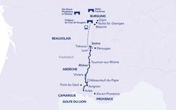Rhone-Schiffsreise Lyon - Provence - Burgund