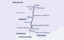 Rhone-Schiffsreise Provence - Camargue