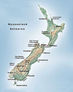 Neuseeland-Rundreise Milford Sound und Southern Scenic Route - Route-28