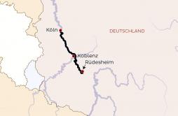 Rhein-Schiffsreise Advent in Rüdesheim und Koblenz