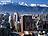 Chile-Santiago-Stadt-vor-Anden