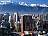 Chile-Santiago-Stadt-vor-Anden