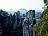 Elbe Deutschland Elbsandsteingebirge Bastei