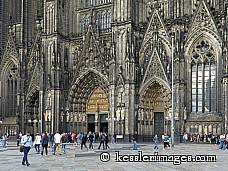 Rhein-Koeln-Dom-Westportale